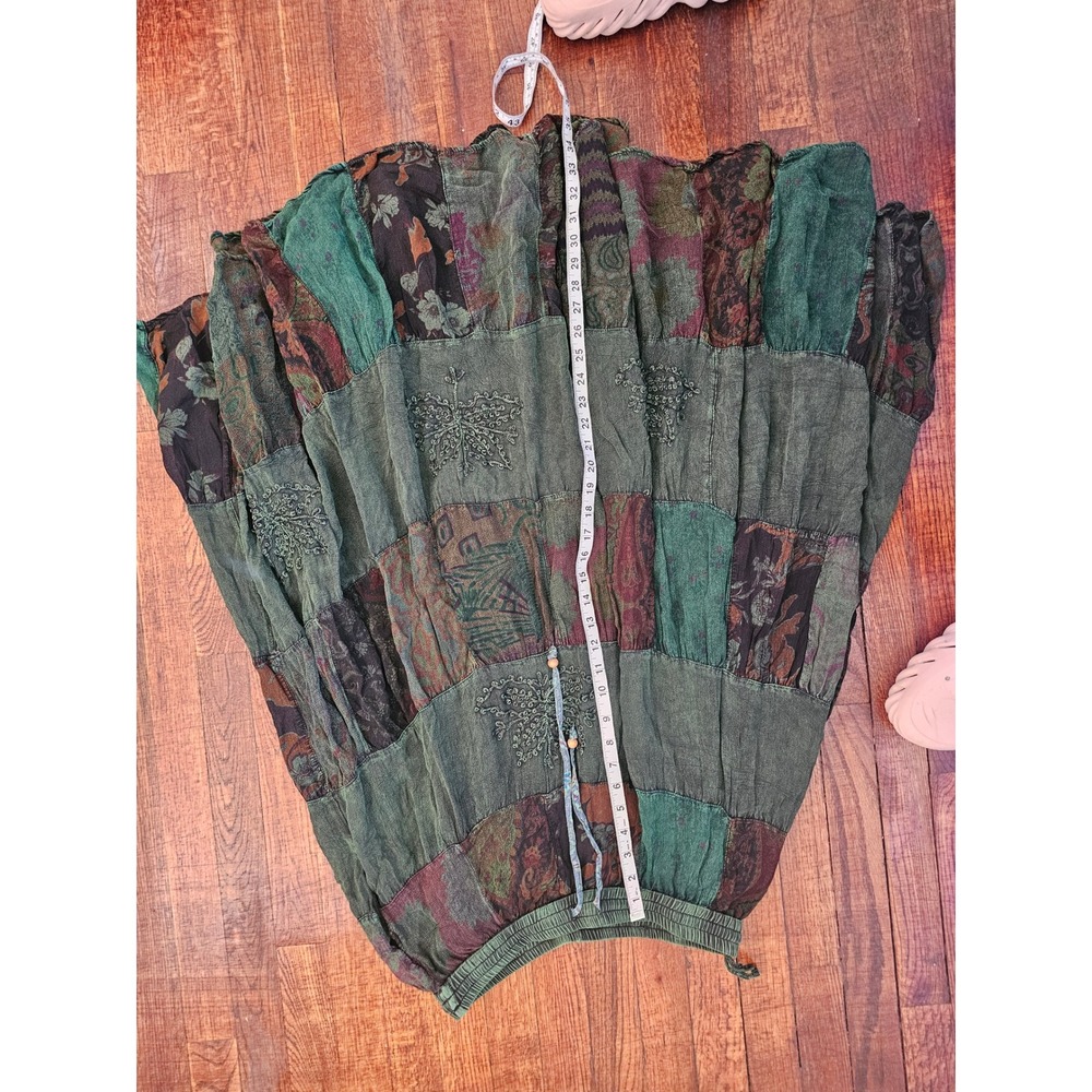 Young Threads Patchwork Earth Color Irish Moss Bo… - image 2